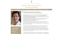 Desktop Screenshot of manuelle-orthopaedie.com